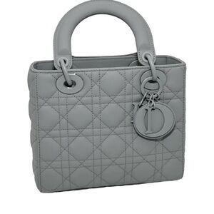 Lady Dior handbag leather